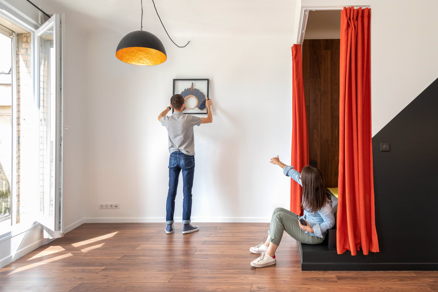 Mobilier sur mesure, réalisation signée Guillaume Steffanus en Moselle Est.